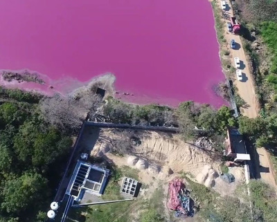 Limpio: Empresa sigue desechando residuos a la Laguna Cerro