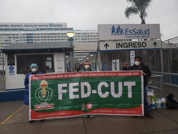 Médicos peruanos inician protesta de dos días mientras crece la tensión con el Gobierno por la pandemia - ADN Paraguayo