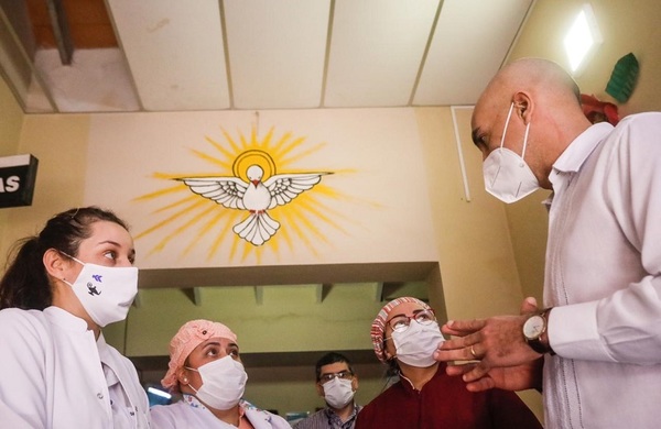 Mazzoleni verifica personalmente stock de insumos en hospitales - El Trueno