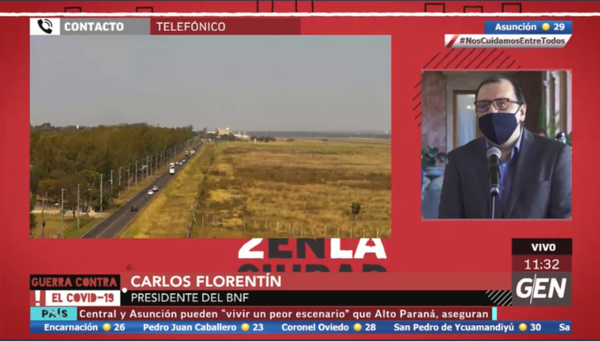 HOY / Carlos Florentín, titular del BNF, respondió preguntas de la audiencia