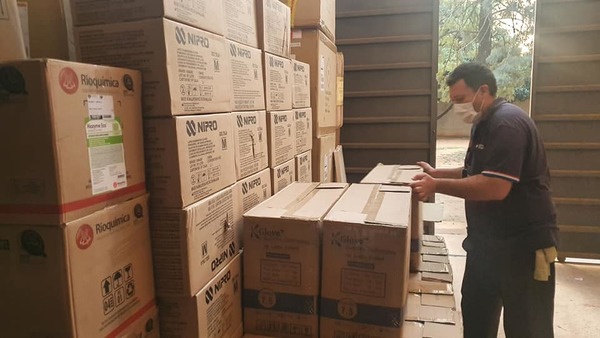 V Región Sanitaria recibió insumos y equipos de protección - Noticiero Paraguay