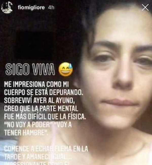 Crónica / Fio Migliore: “Sigo viva”