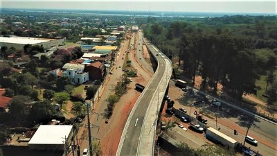 Viaducto del Corredor Vial Botánico se encuentra en un 55% de su ejecución y avanza positivamente hacia su finalización » Ñanduti