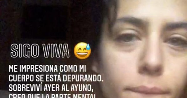 La Nación / Fio Migliore comparte la “depuración” de su cuerpo a través de las redes