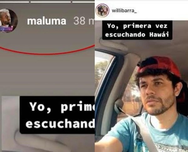 Crónica / Maluma vio lo que hizo un paraguayo kachiãi y compartió su video