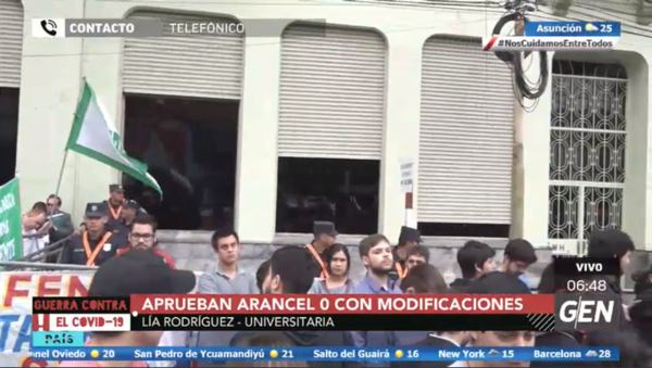 HOY / Lía Rodríguez, estudiante universitaria, sobre el proyecto de Arancel Cero que se encuentra aún en estudio