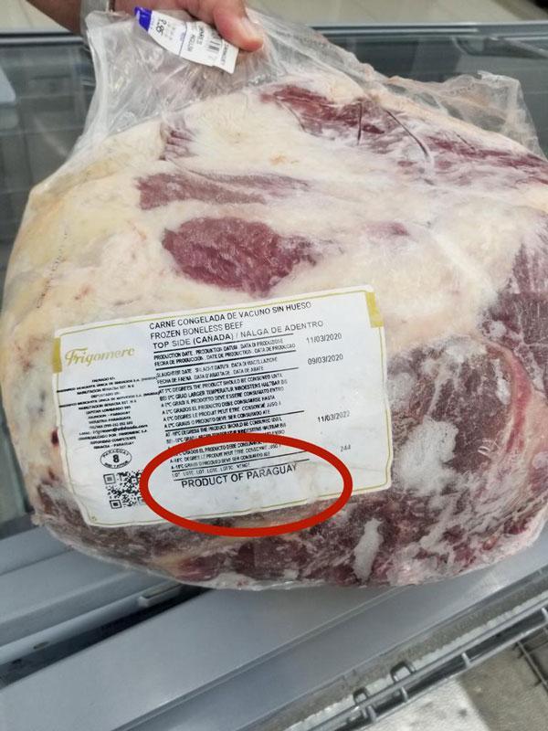 Carne paraguaya se vende con suceso en negocios mixtos de Cuba - El Trueno
