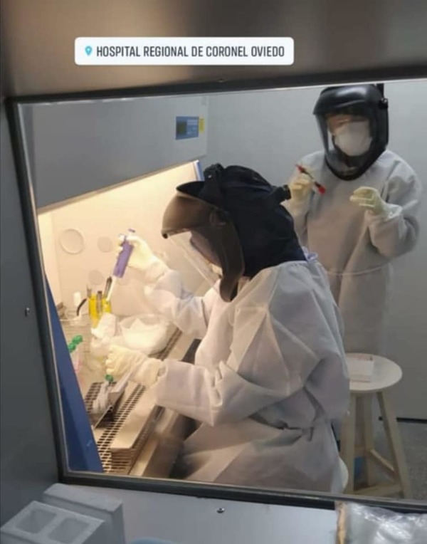 Salud refuerza laboratorio de Coronel Oviedo para procesar test de Covid-19 – Prensa 5