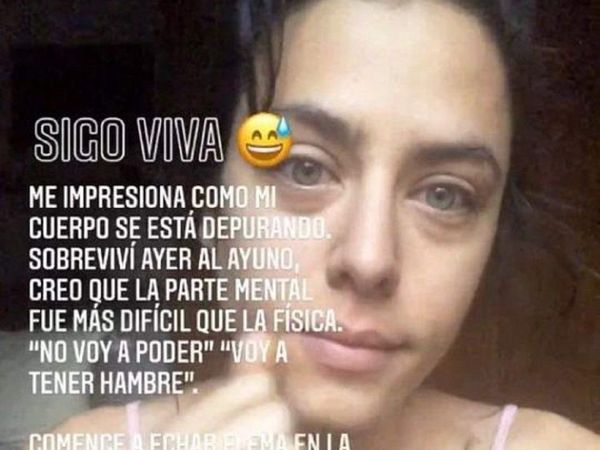 Fio Migliore criticada por ayunar en plena lactancia
