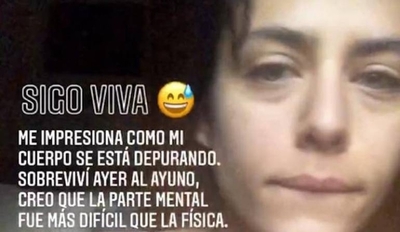 HOY / Demacrada y con ojeras, Fiorella Migliore promueve el ayuno como depuración del cuerpo: "Sigo viva"