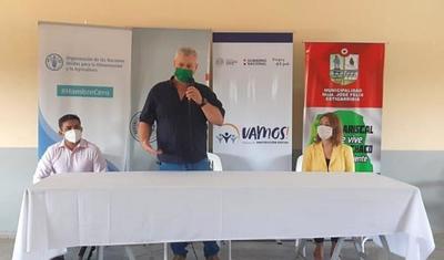 Reactivan trabajos en el marco de la Mesa de Protección Social en Mariscal Estigarribia