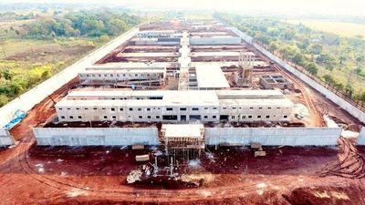 Obra de cárcel de Minga Guazú, con avance sostenido - ABC en el Este - ABC Color