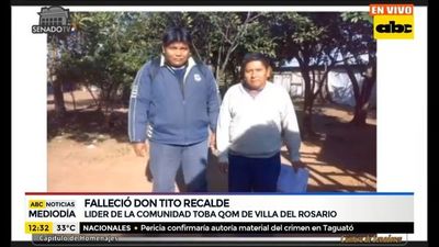 Líder indígena falleció por COVID-19 - ABC Noticias - ABC Color