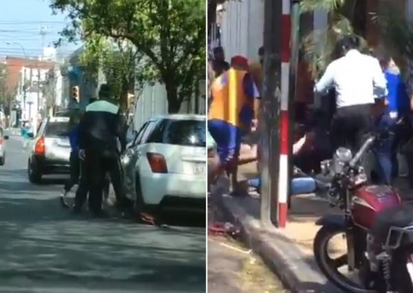 Tras encontronazo entre un hombre y un PMT, abrirán sumario para los agentes involucrados - Megacadena — Últimas Noticias de Paraguay