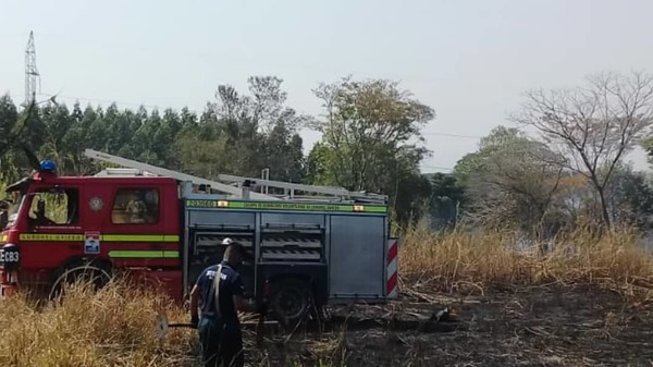 Bomberos llaman a conciencia para evitar quema de pastizales – Prensa 5