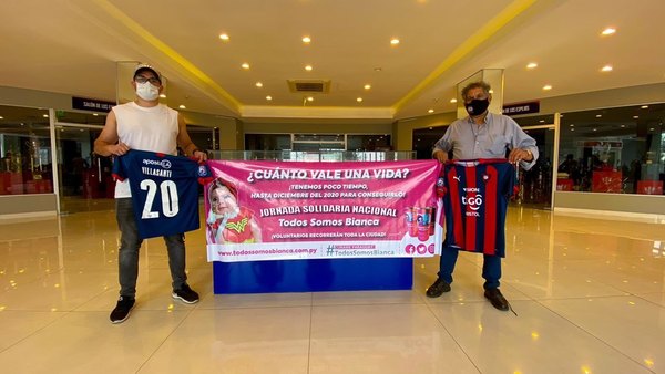 Jugadores de Cerro donan sus camisetas para 'Todos somos Bianca'