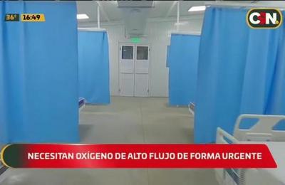 Urgente: Paciente con COVID-19 necesita oxígeno de alto flujo - C9N