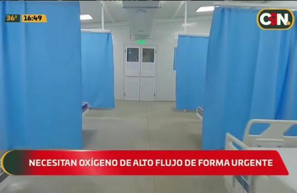 Urgente: Paciente con COVID-19 necesita oxígeno de alto flujo - C9N