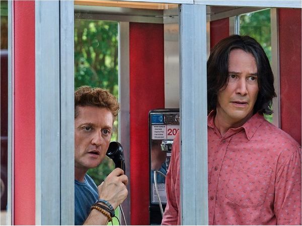 Keanu Reeves y la roquera esperanza de Bill & Ted