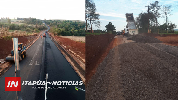 CONEXIÓN DE CAAZAPÁ A LOS PUERTOS DE ITAPÚA CADA VEZ MÁS CERCA