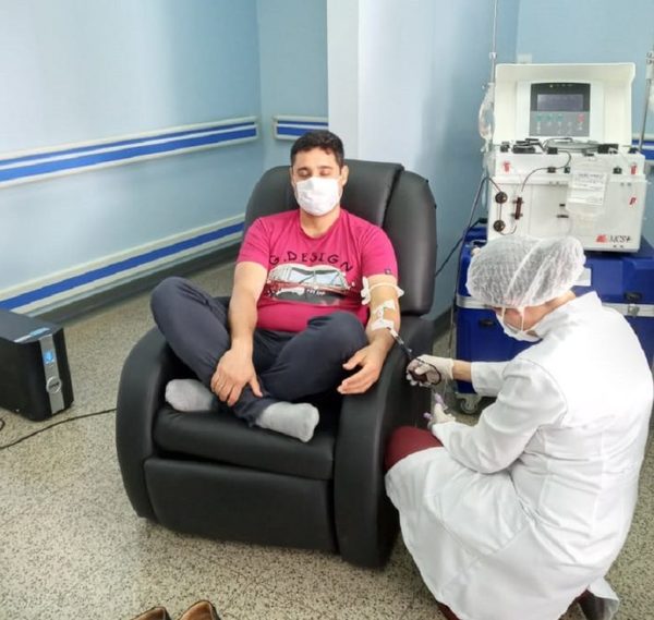 Tratamiento con plasma busca evitar que los pacientes desarrollen cuadros graves » Ñanduti