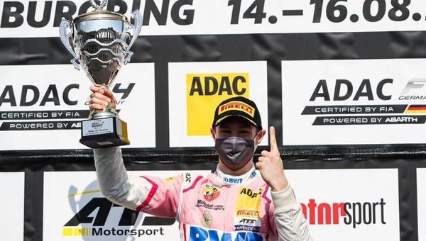 Rompiendo los límites: Joshua Duerksen subió al podio de la F4 alemana y se acerca su sueño