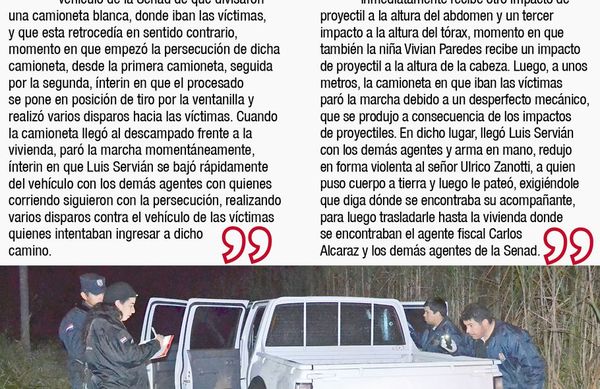 Segunda convocatoria para el juicio oral por homicidio de la niña Vivian - Nacionales - ABC Color