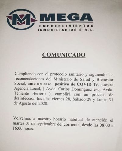 COMUNICADO A LA OPINIÓN PUBLICA