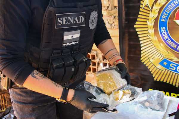 Reducto: Incautan más de 5000 dósis de crack » San Lorenzo PY