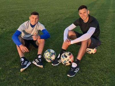 Los Romero, en cuarentena, pero entrenando - Fútbol - ABC Color