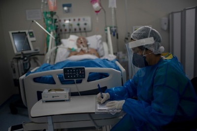 Viceministro Borba: Hay un 80% de ocupación de camas de Terapia Intensiva - ADN Paraguayo