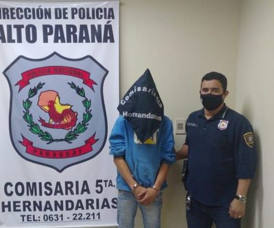 Apresan a joven tras intento de robo