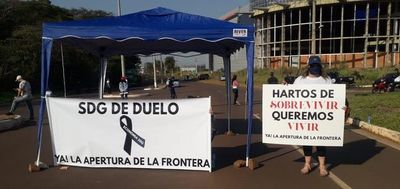 Saltoguaireños claman por apertura de frontera - Nacionales - ABC Color