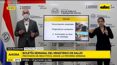 Aceleradores del INCAN entrarán en funcionamiento en 7 a 10 días, según Mazzoleni - ABC Noticias - ABC Color