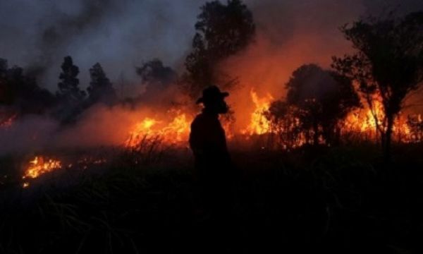 De los 3 mil focos de calor 62 se registran en Amambay