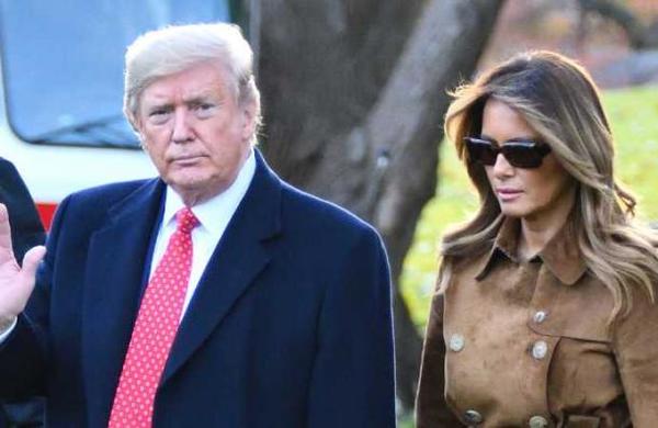 Usuarios de Internet ocuparon el vestido de Melania para atacar a Donald Trump - C9N