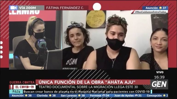 HOY / Llega la única función del teatro documental “Ahata Aju”