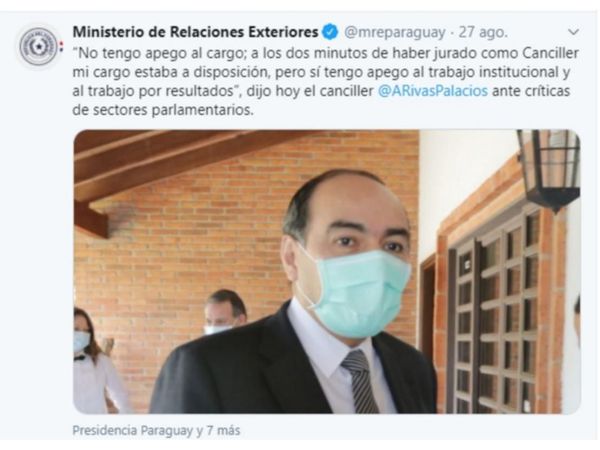 El canciller opta por no responder a cuestionamientos de senadores