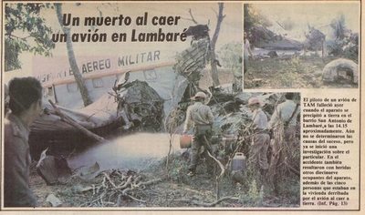 A cuatro décadas de la proeza de un piloto que salvó 19 vidas - Notas - ABC Color