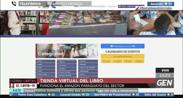 HOY / Francisco Monges, sobre la tienda virtual del libro