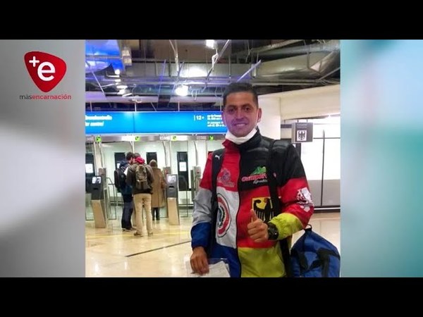 REGRESÓ ITAPUENSE BECADO EN ALEMANIA Y QUIERE APORTAR SU EXPERIENCIA AL FÚTBOL LOCAL