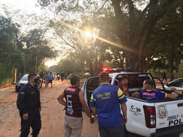 12 personas son aprehendidas en una cancha de piki vóley de Luque