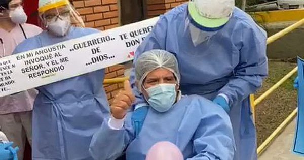 La Nación / Hipertenso y con un solo riñón sano, venció al COVID-19 tras casi un mes en terapia