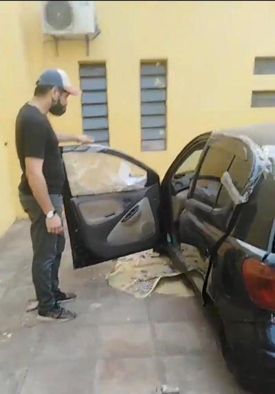 Ciudadano denuncia que su vehículo fue supuestamente desvalijado en el predio de la Comisaría de Ñemby » Ñanduti