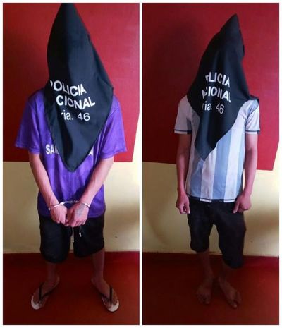 Capturan a peligrosos delincuentes que tenían en zozobra a toda una comunidad - Nacionales - ABC Color