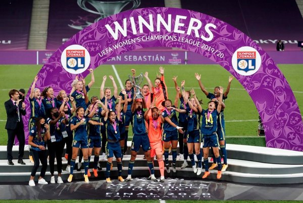 Olympique de Lyon ganó su séptima Champions y la quinta consecutiva