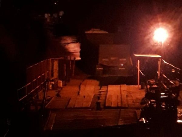 Dos accidentes en un día en balsa precaria que opera en río Ñacunday