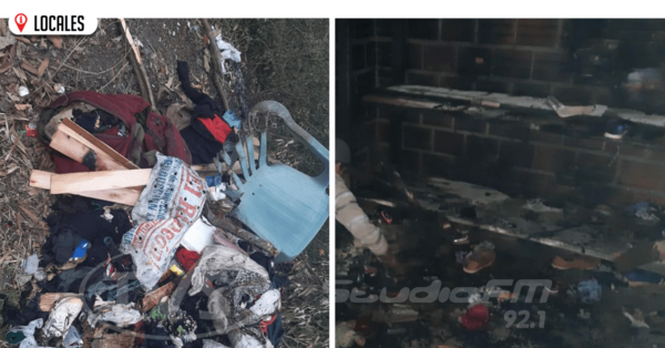 Incendian vivienda: madre e hijos se encontraban en su interior