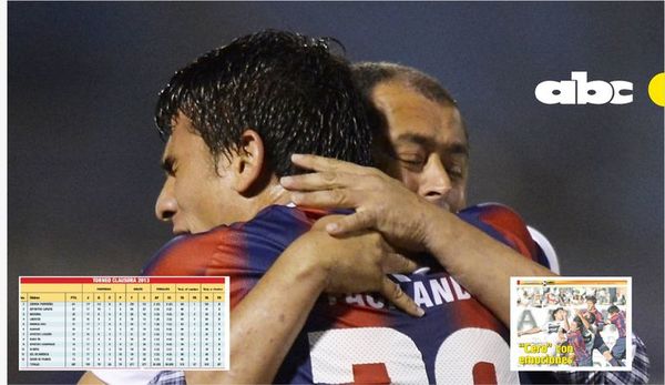 ¿Cómo estaba el Cerro de Arce después del superclásico cuando conquistó el Clausura 2013? - Cerro Porteño - ABC Color