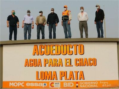 Anhelada obra del Acueducto beneficiará a unos 80 mil pobladores chaqueños
